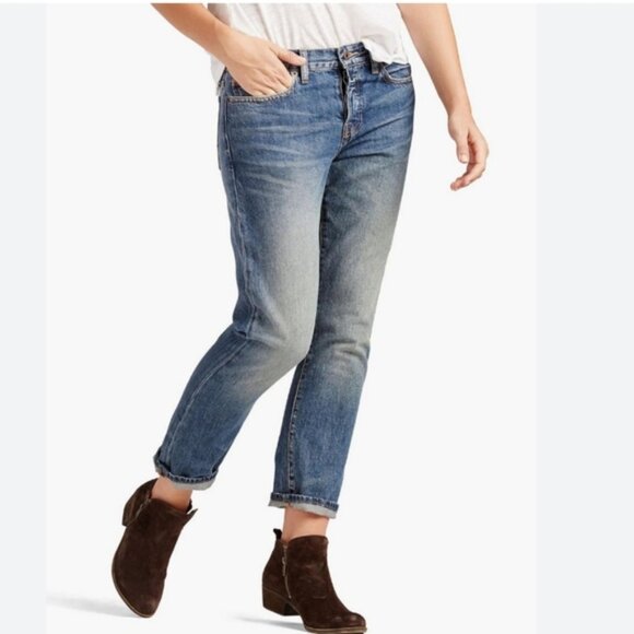 Lucky Brand Premium Italian Denim Dylan Boyfriend Jeans Sz 26 - Picture 2 of 7